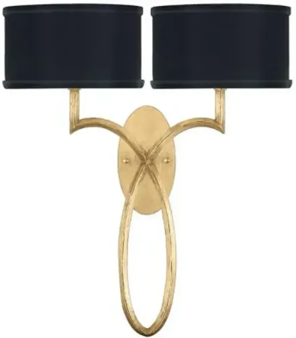 Allegretto 2 Light Wall Sconce