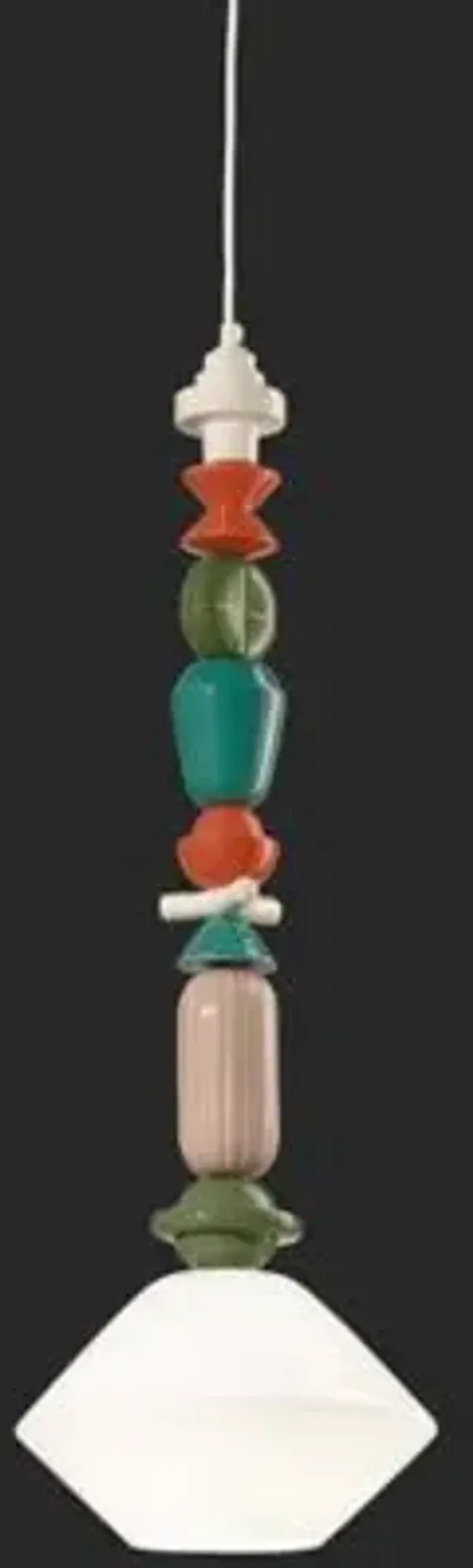 Lariat Glass Pendant