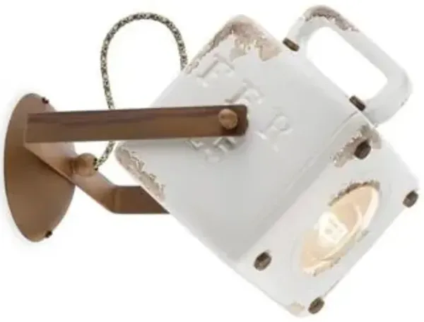 Retro Industrial Spotlight Wall Sconce