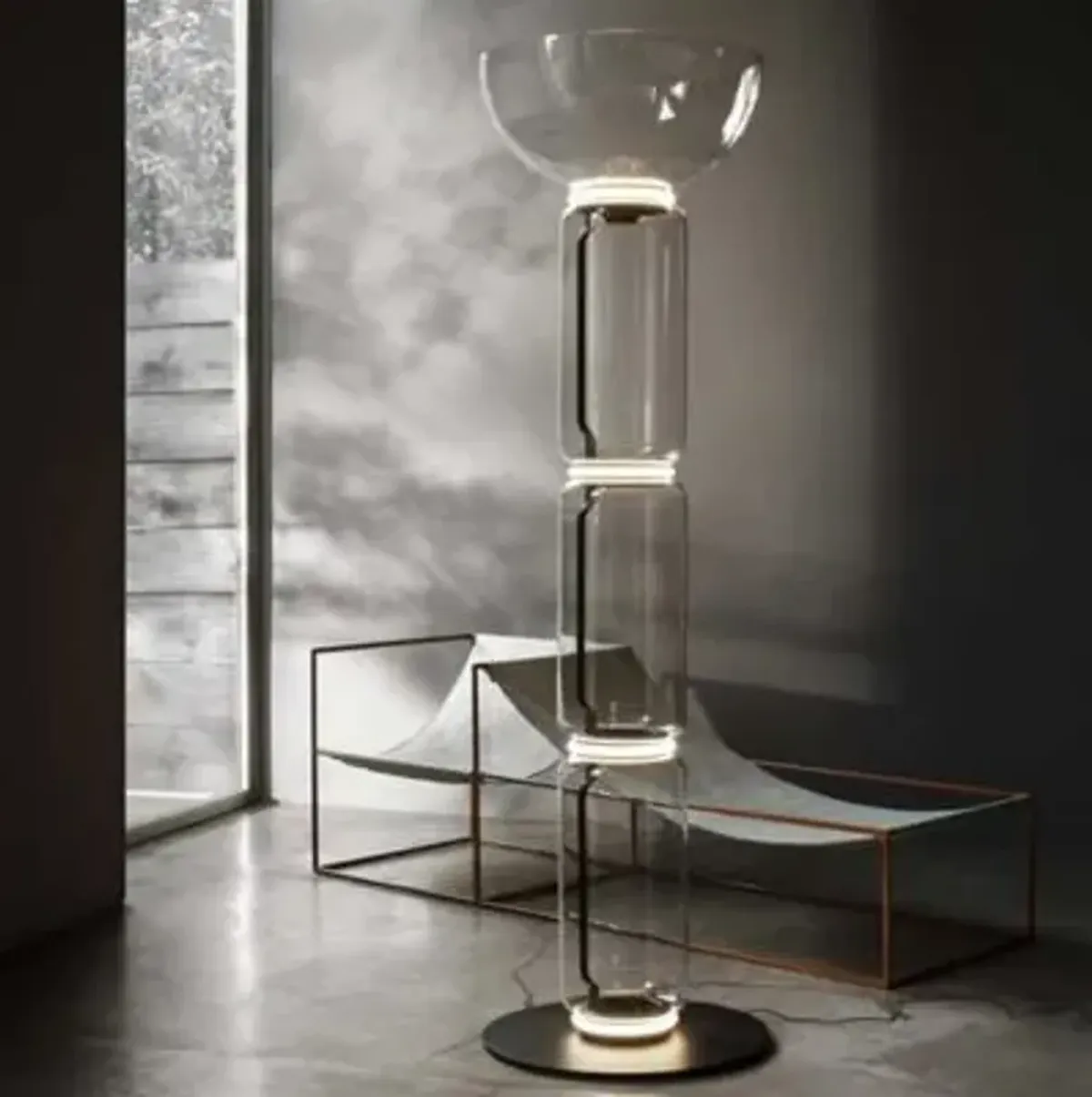 Noctambule 4 High Cylinder LED Floor Lamp