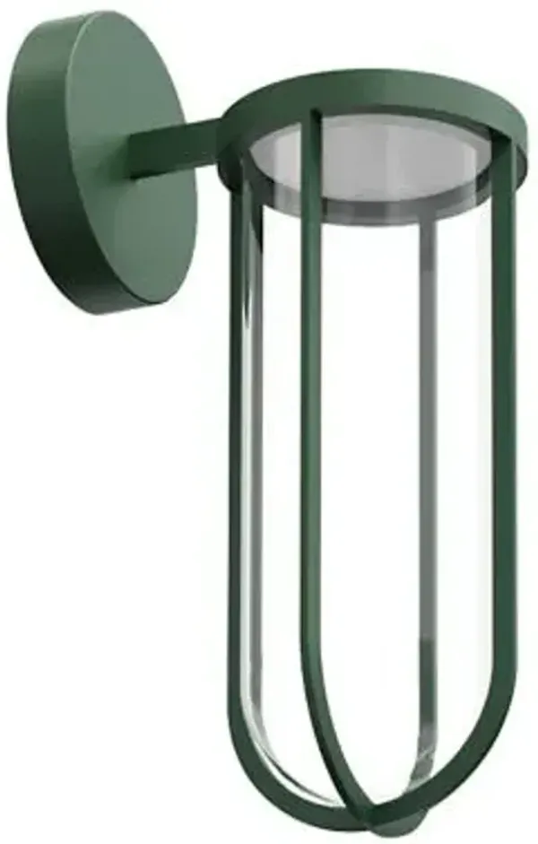 In Vitro Outdoor LED Wall Sconce