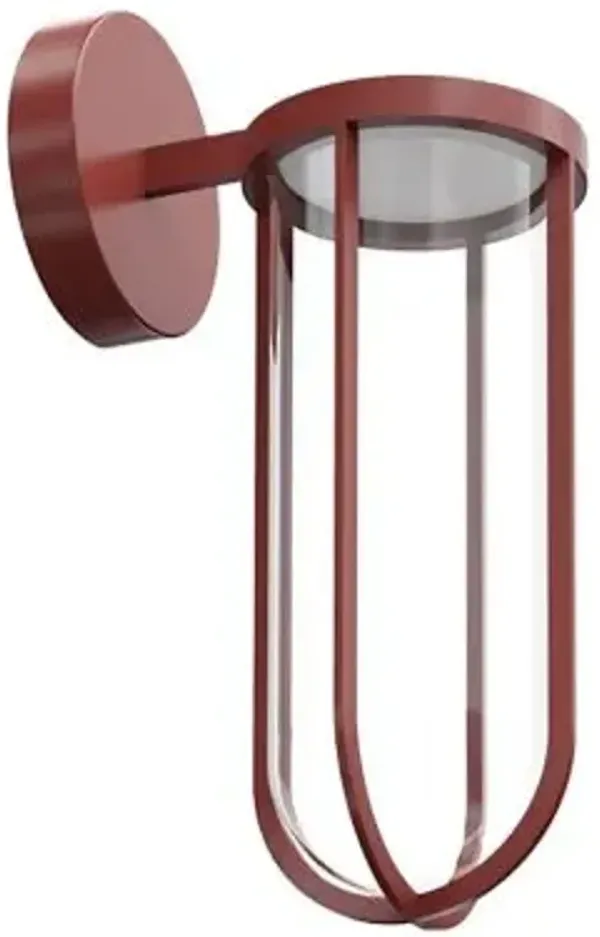 In Vitro Outdoor LED Wall Sconce