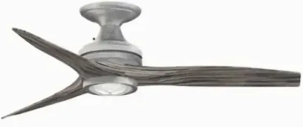 Spitfire Flushmount Indoor/Outdoor LED Ceiling Fan