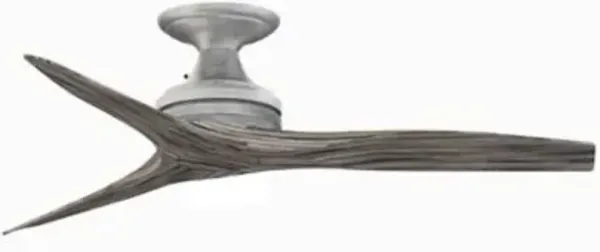 Spitfire Flushmount Indoor/Outdoor LED Ceiling Fan