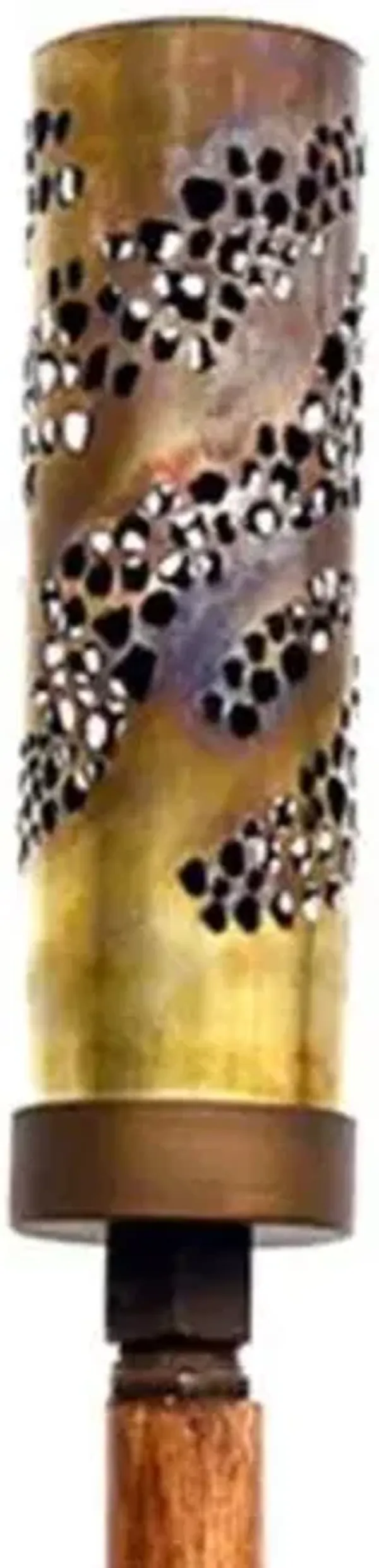 Plasma Cut Natural Gas or Propane Tiki Torch