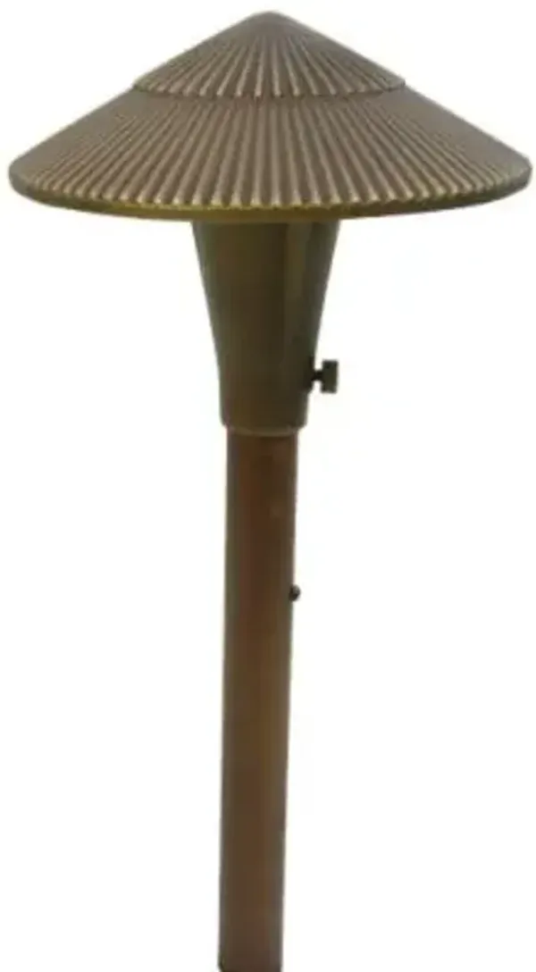 Small Aluminum Tiki Area Light