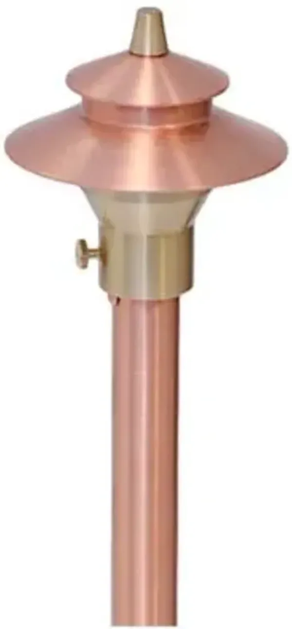 Copper 3.5 Inch Area Light