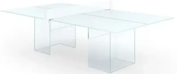 Crystal Ping Pong Table