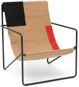 Black With Block / Powder Coated color