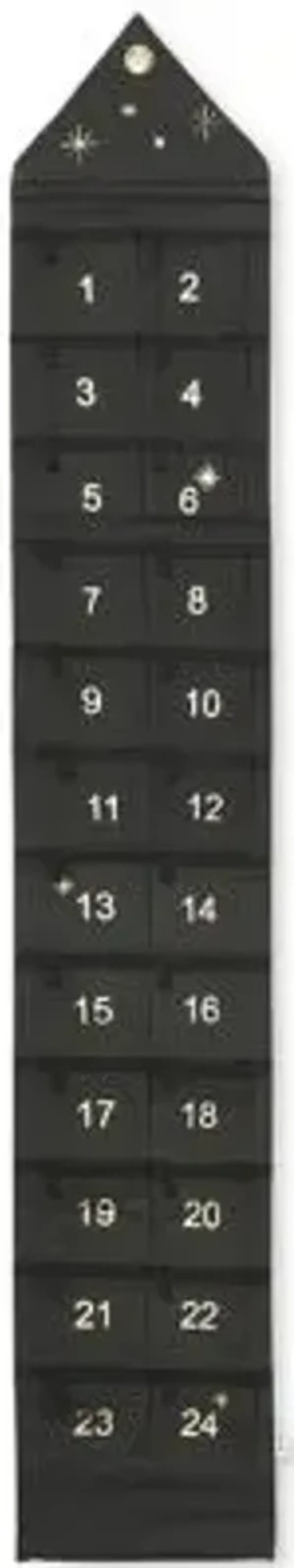 Star Advent Narrow Calendar