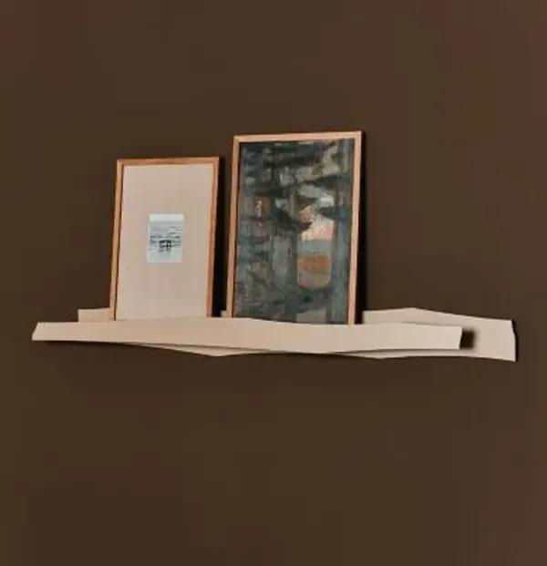 Leta Picture Rail Wall Shelf
