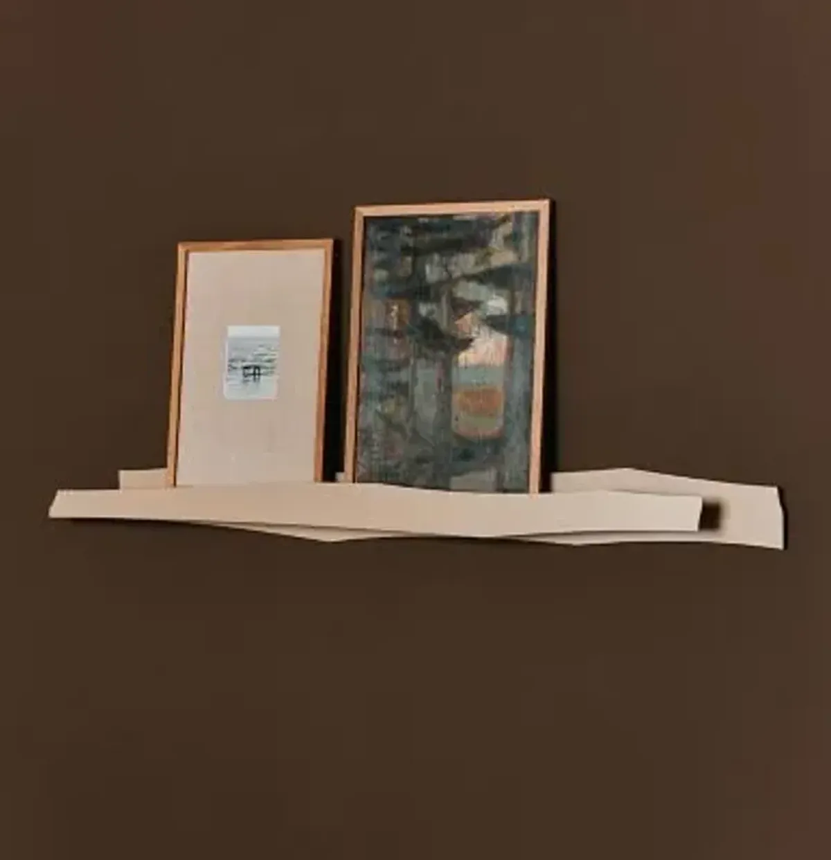 Leta Picture Rail Wall Shelf