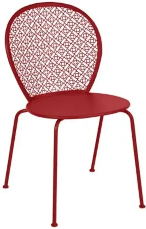 Lorette Outdoor Side Chair, Set of 2