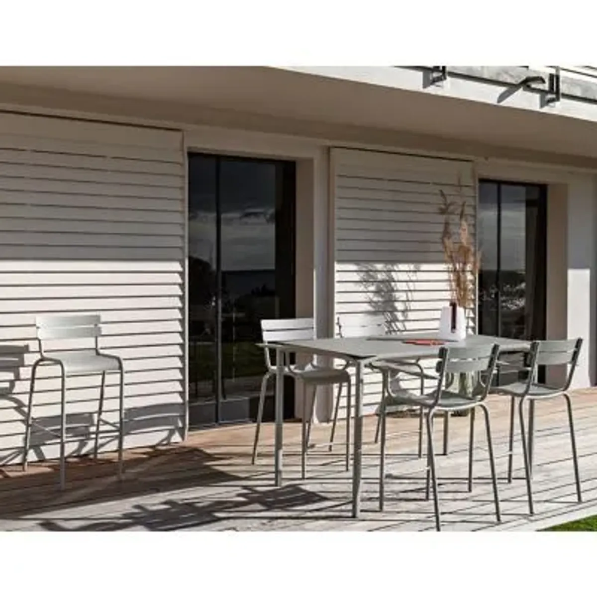 Luxembourg High Armchair, Set of 2