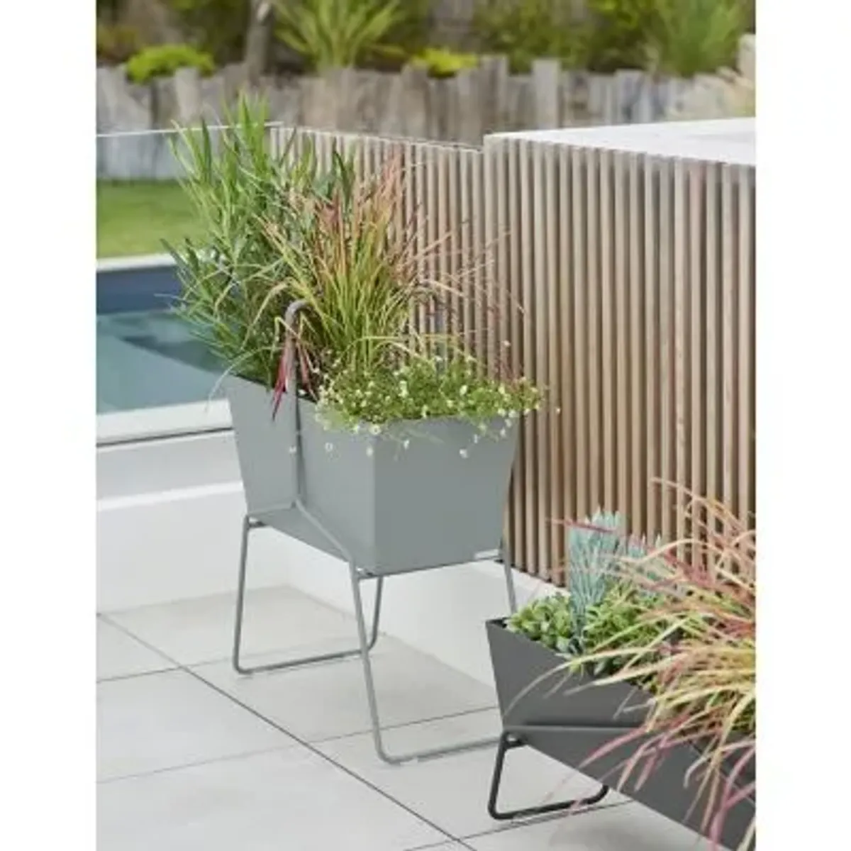 High Basket Planter