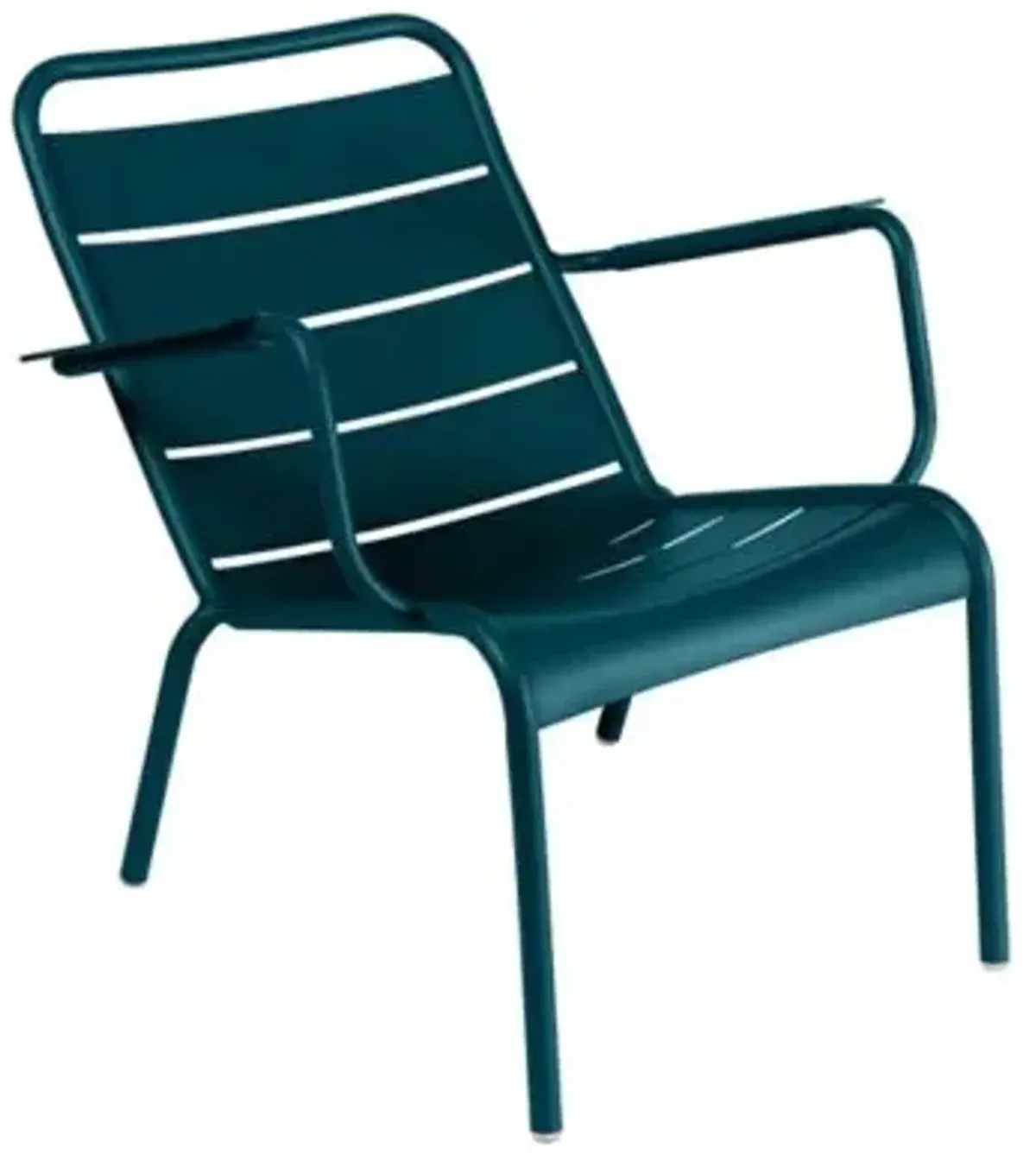 Luxembourg Steel Low Armchair