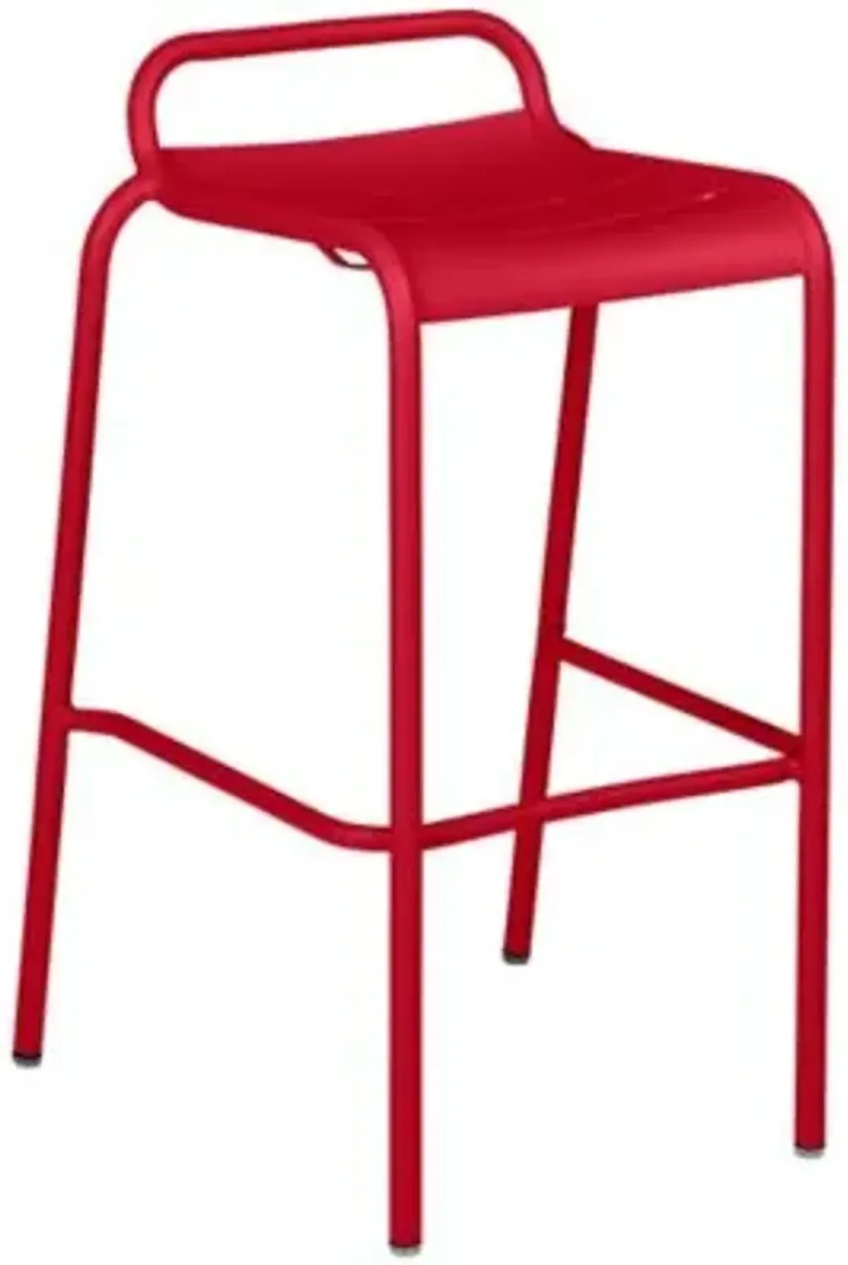 Luxembourg Barstool with Low Back, Set of 2
