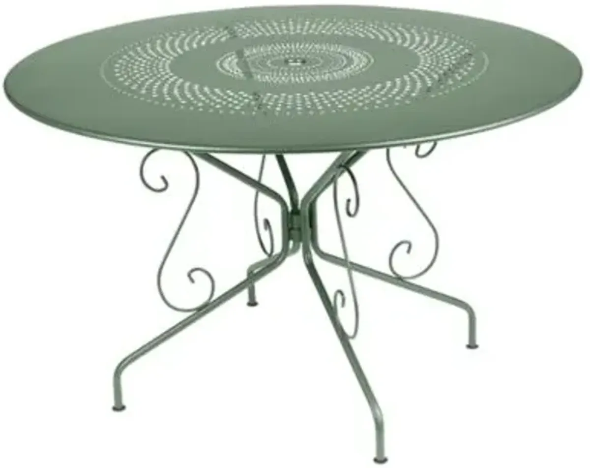 Montmarte Perforated Round Table