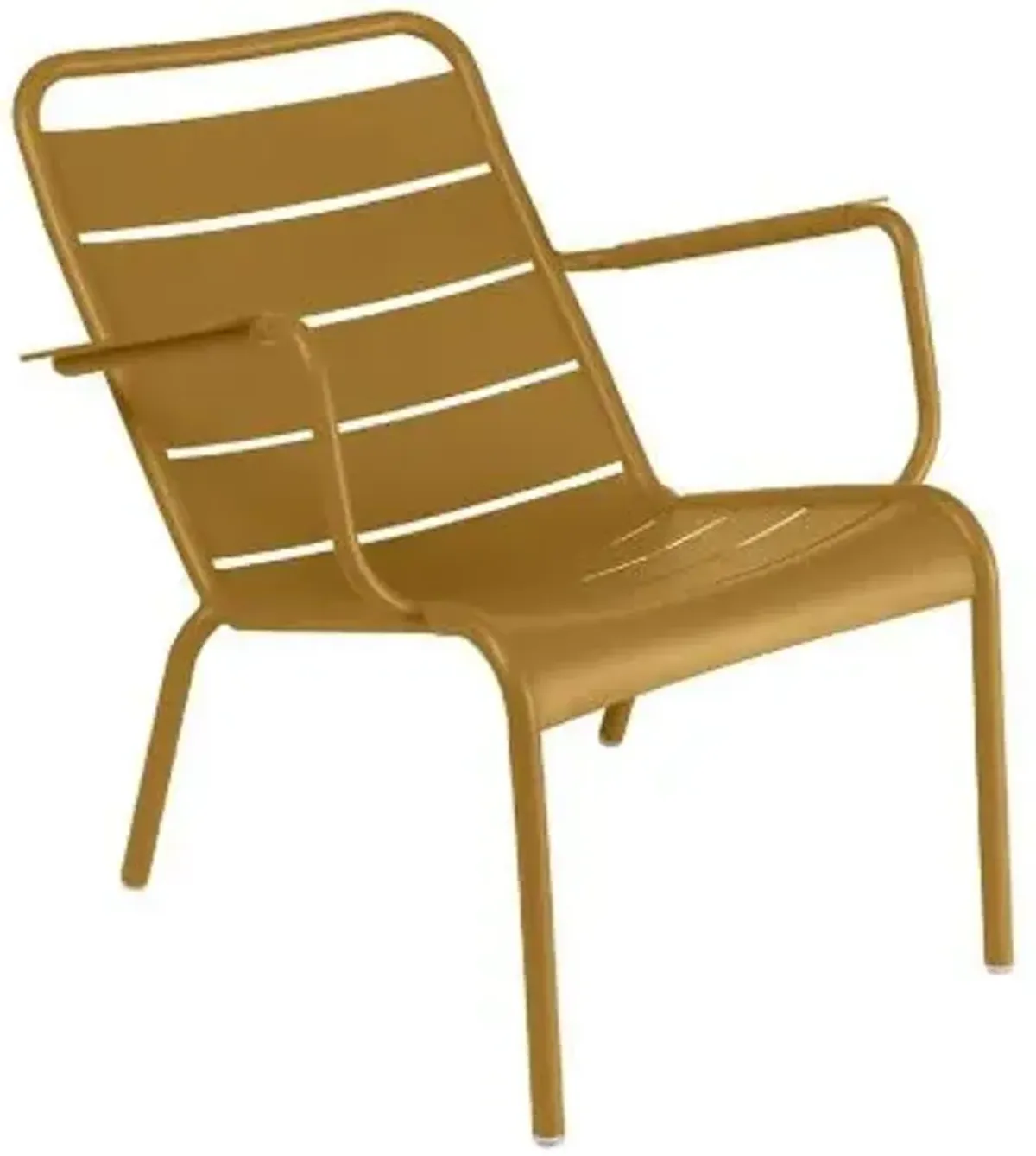 Luxembourg Steel Low Armchair