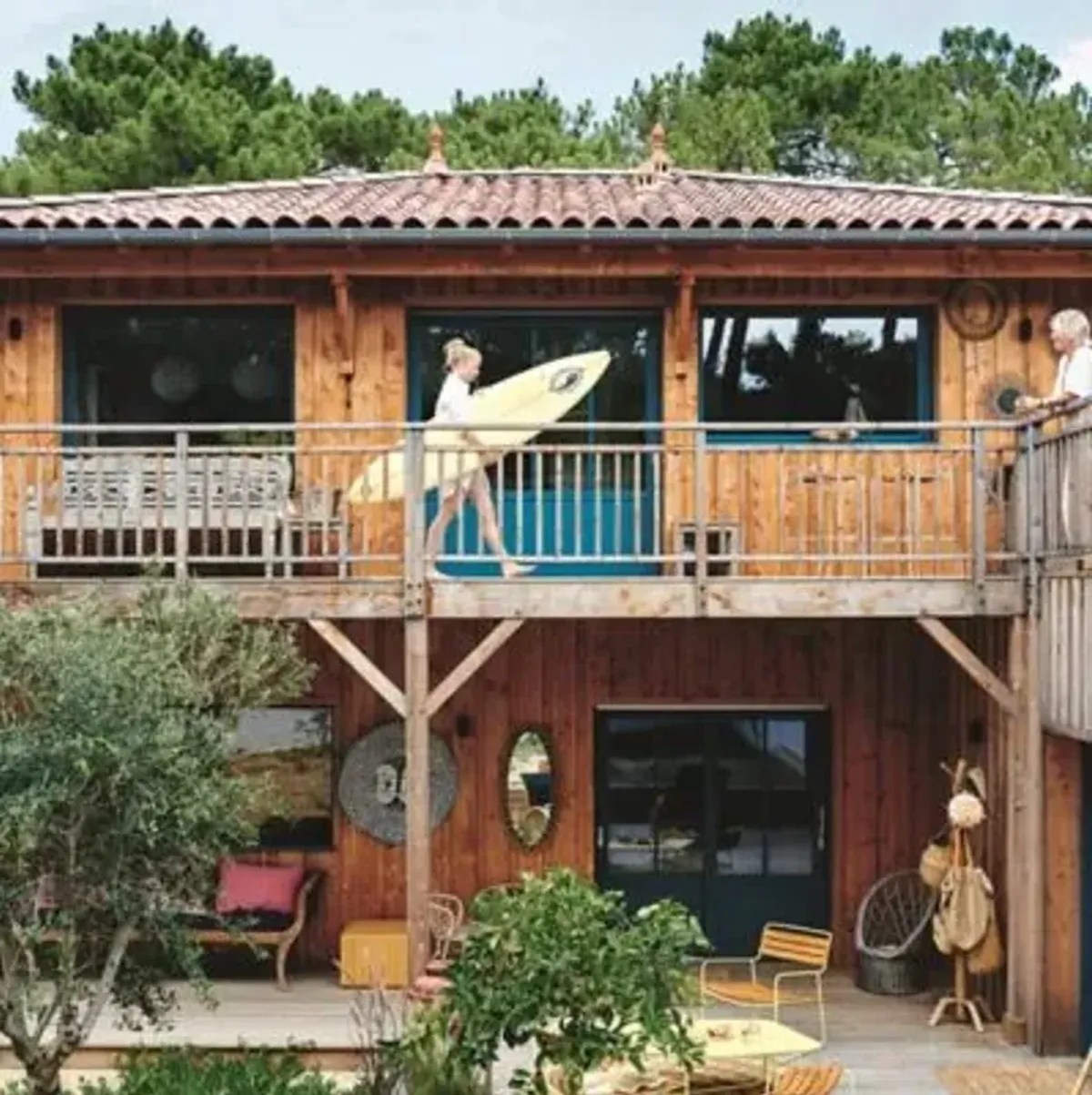 Surprising Teak Low Armchair