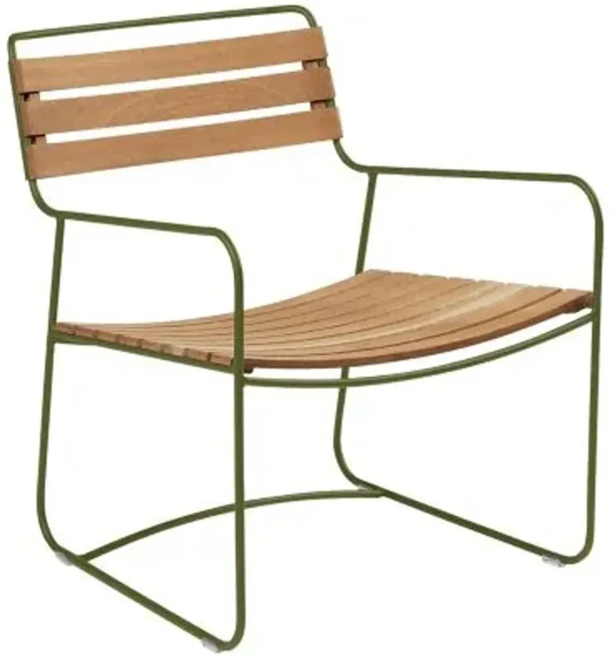 Surprising Teak Low Armchair