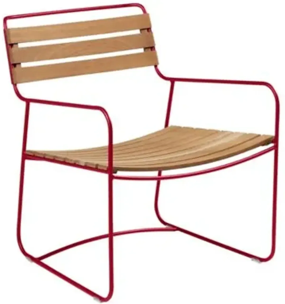 Surprising Teak Low Armchair