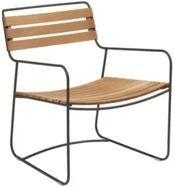 Tonka / Tonka; Natural- Non-Oiled Teak color