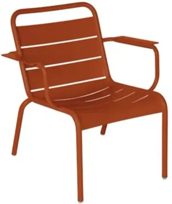 Luxembourg Outdoor Lounge Armchair, Set of 2