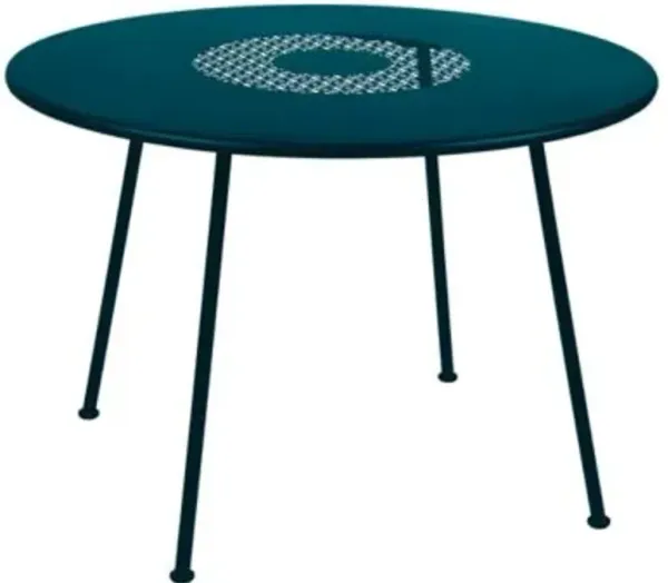 Lorette Round Perforated Table
