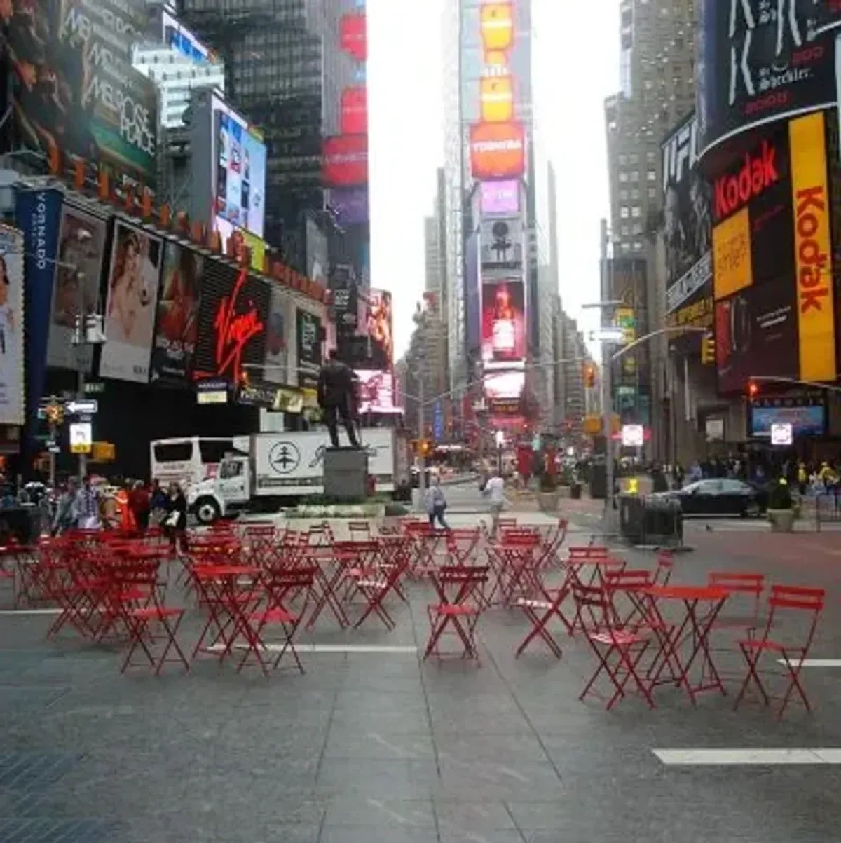 Bistro Round Folding Table