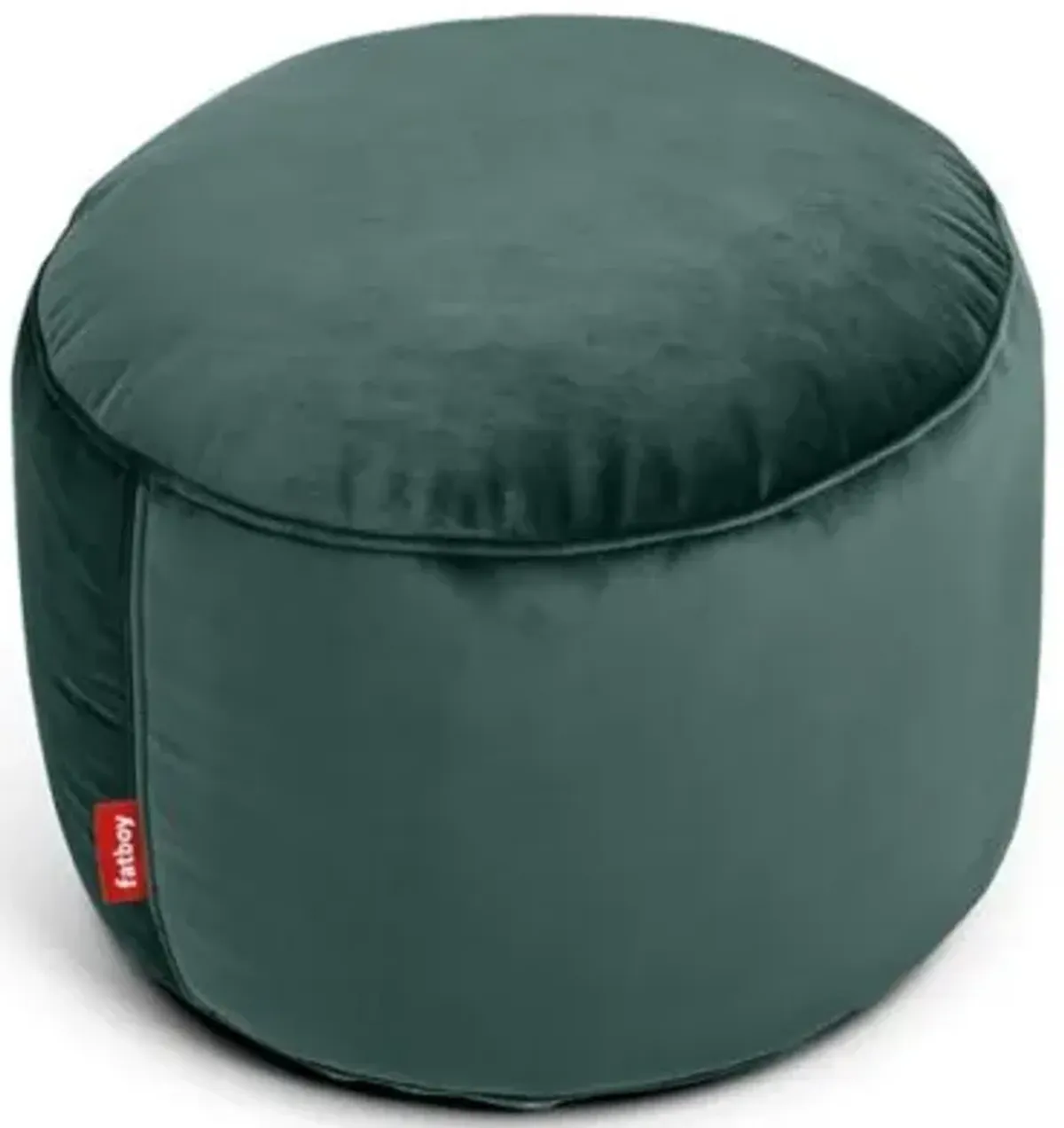 Point Velvet Ottoman