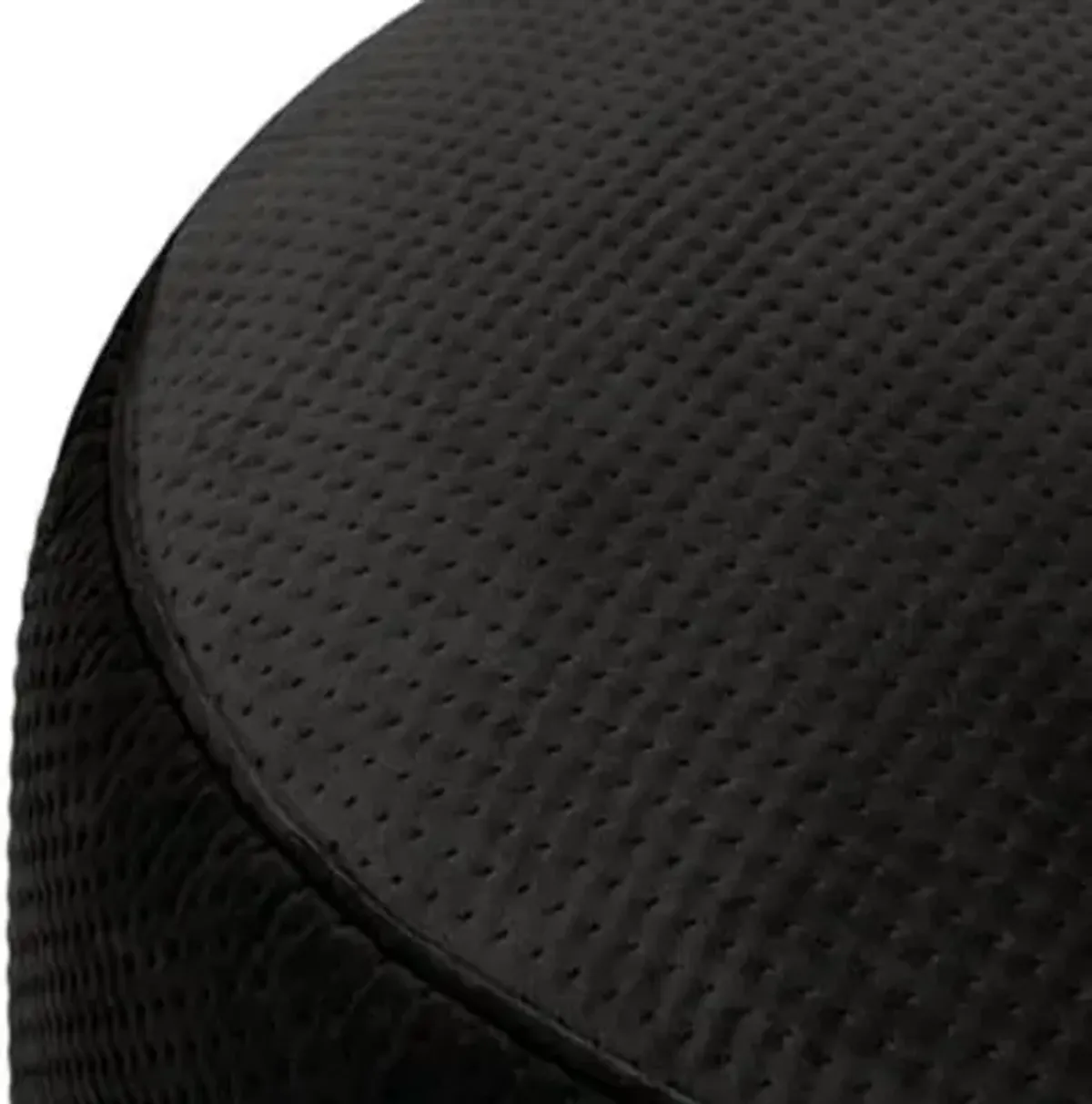 Point Large Recycled Royal Velvet Pouf