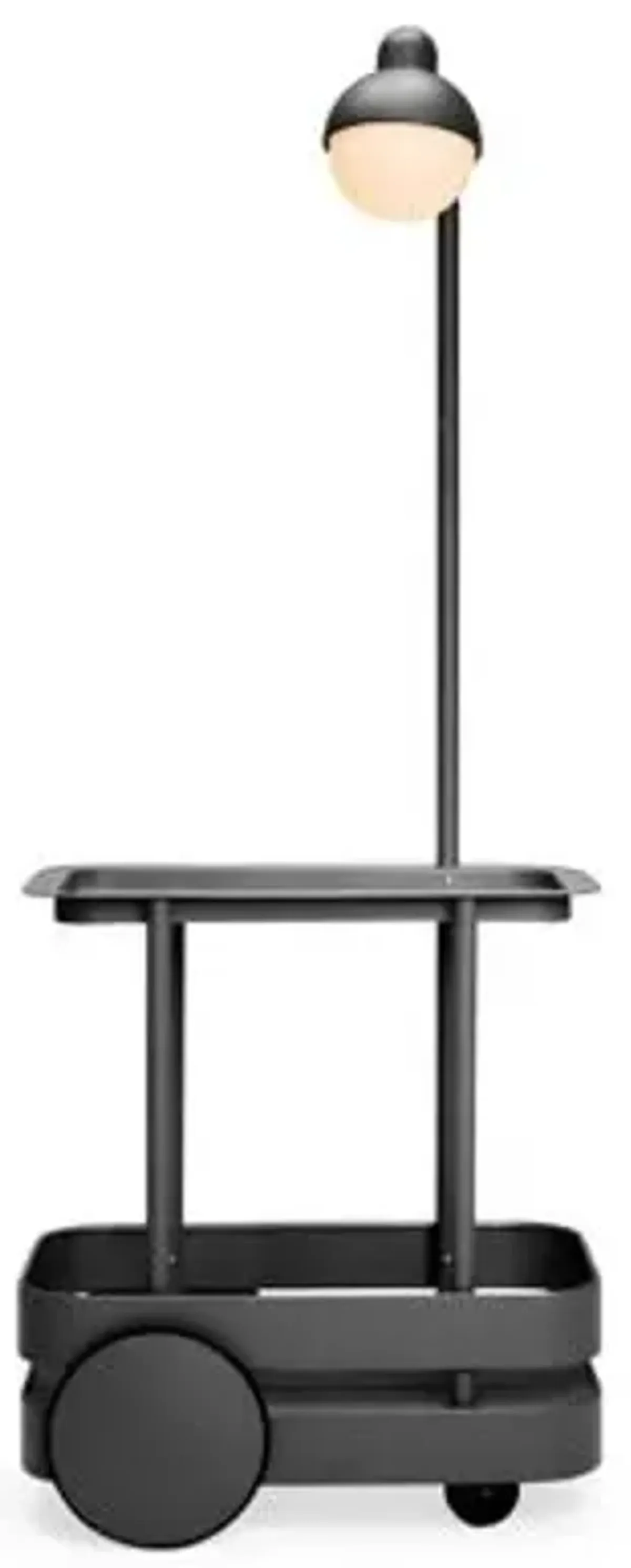 Jolly Trolley Lighted Bar Cart