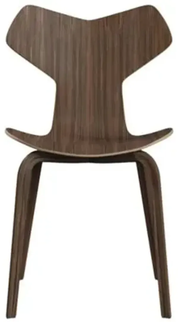 Grand Prix Chair - Natural Veneer