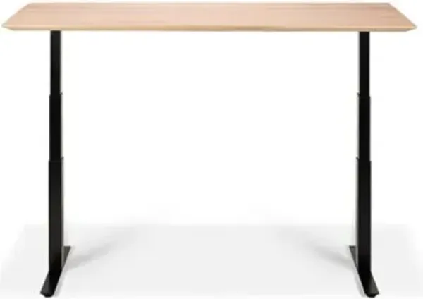 Oak Bok Adjustable Desk