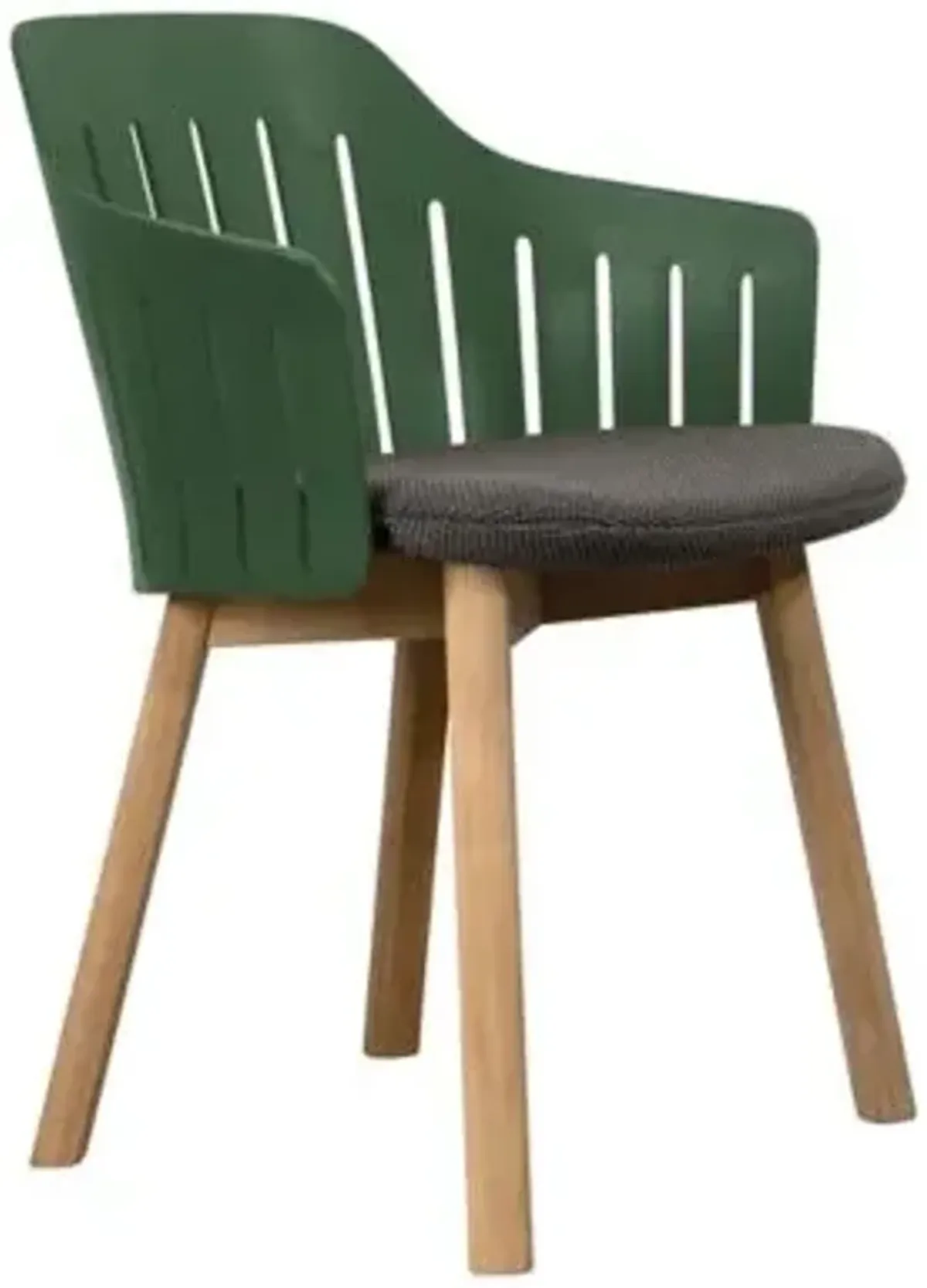 Choice Indoor Dining Chair with Seat Cover, Teak Legs