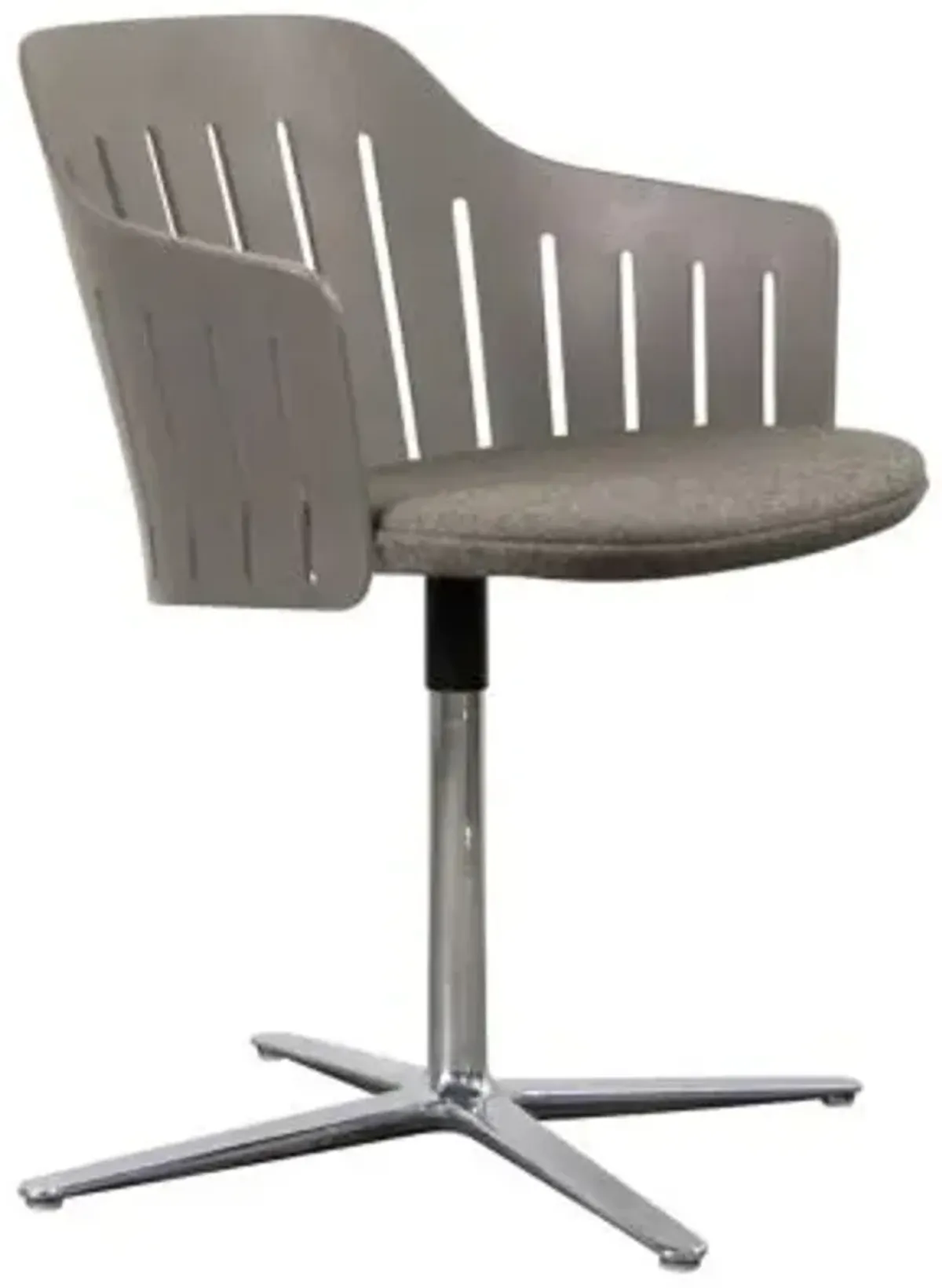 Choice Indoor Chair with Seat Cover, Swivel Base