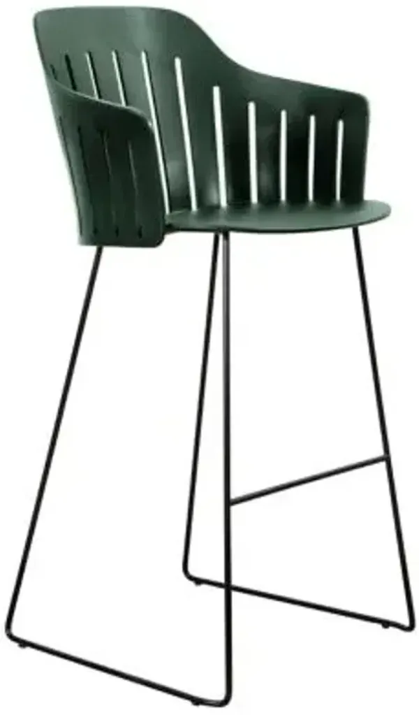 Choice Indoor Bar Chair with Sled Base