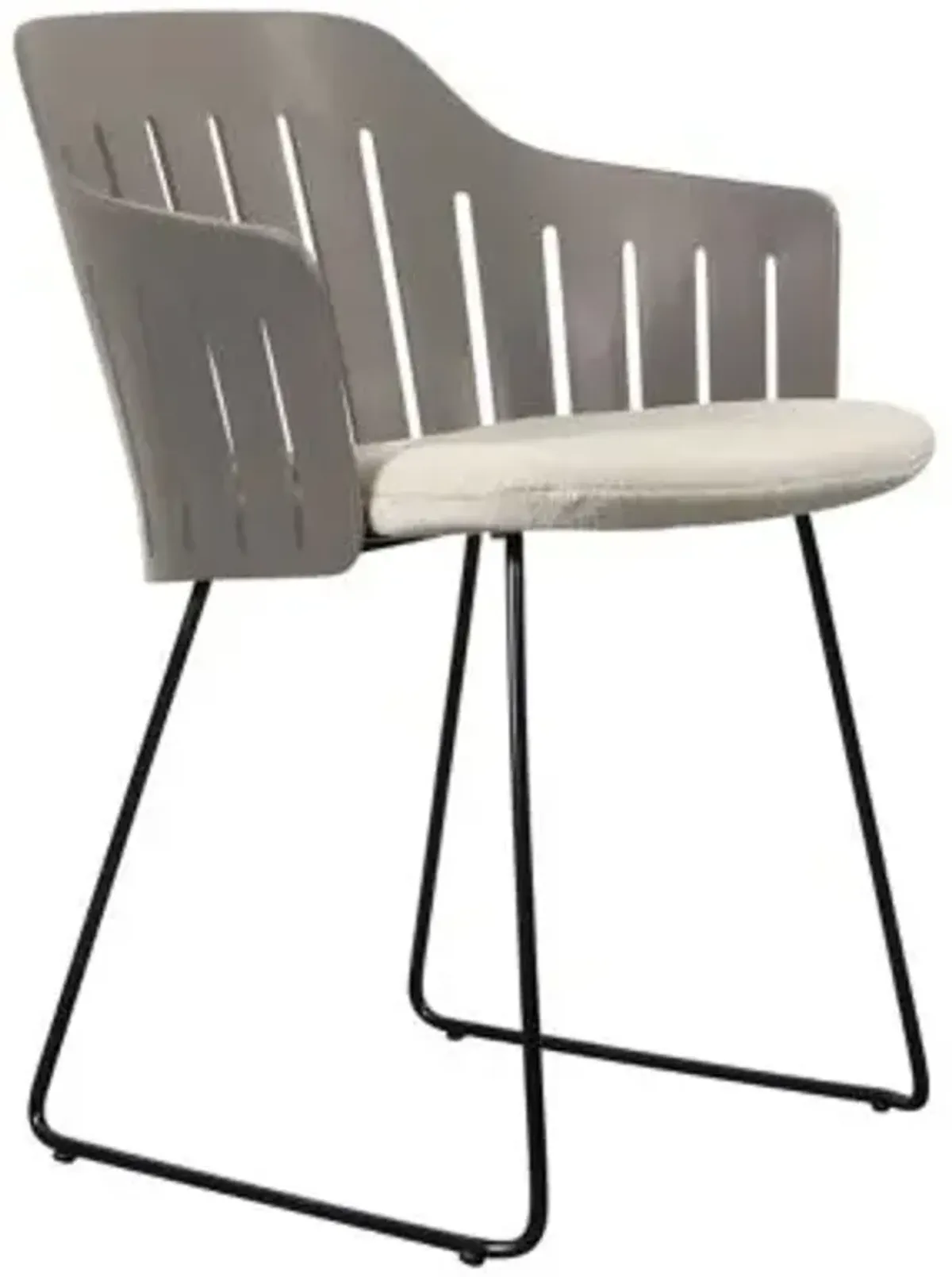 Choice Indoor Chair with Seat Cover, Sled Base