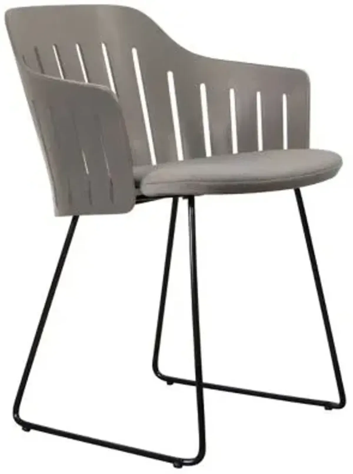 Choice Indoor Chair with Seat Cover, Sled Base