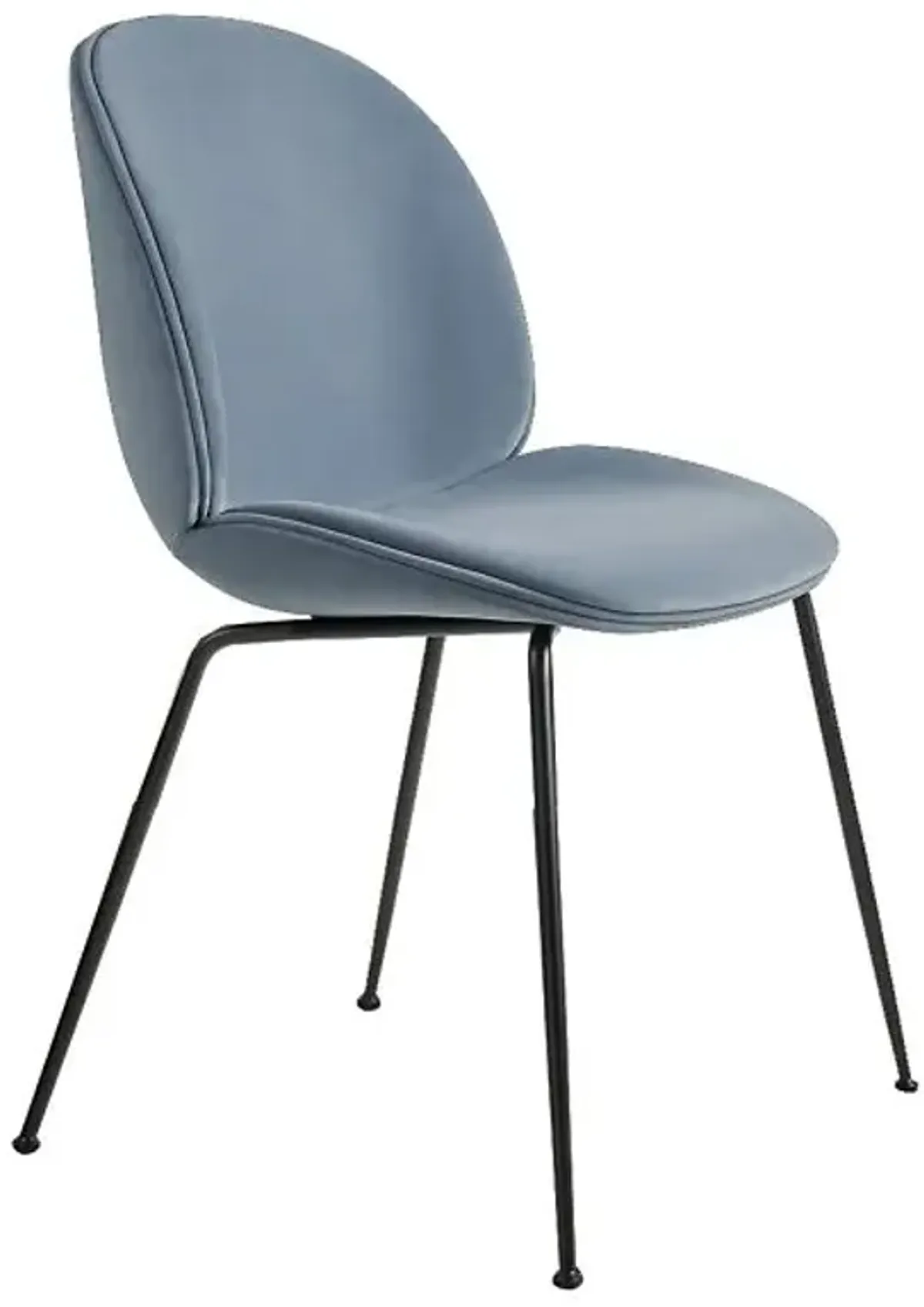 Beetle Upholstered Dining Chair - Conic Base