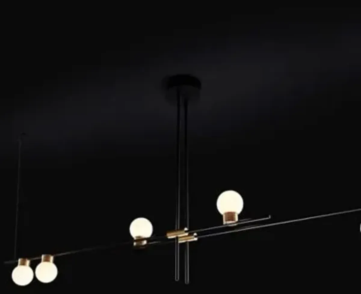 Tribes Globe LED Linear Suspension