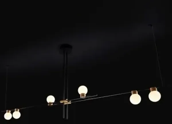 Tribes Globe LED Linear Suspension