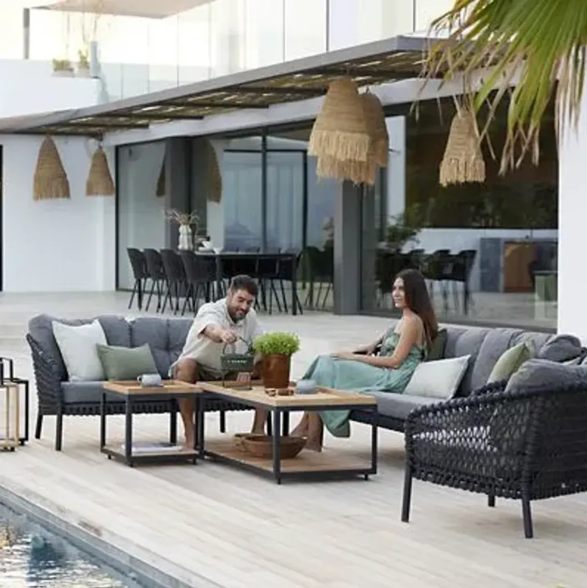 Ocean 2 Seater Outdoor Sofa