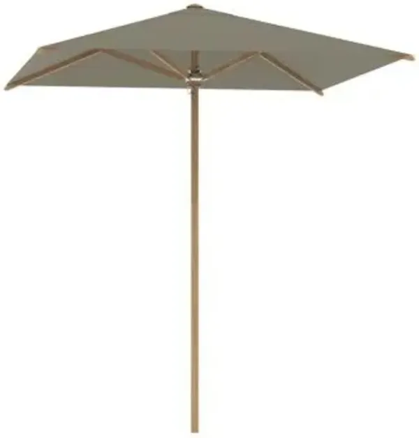 Shady Slim Square Umbrella with Base