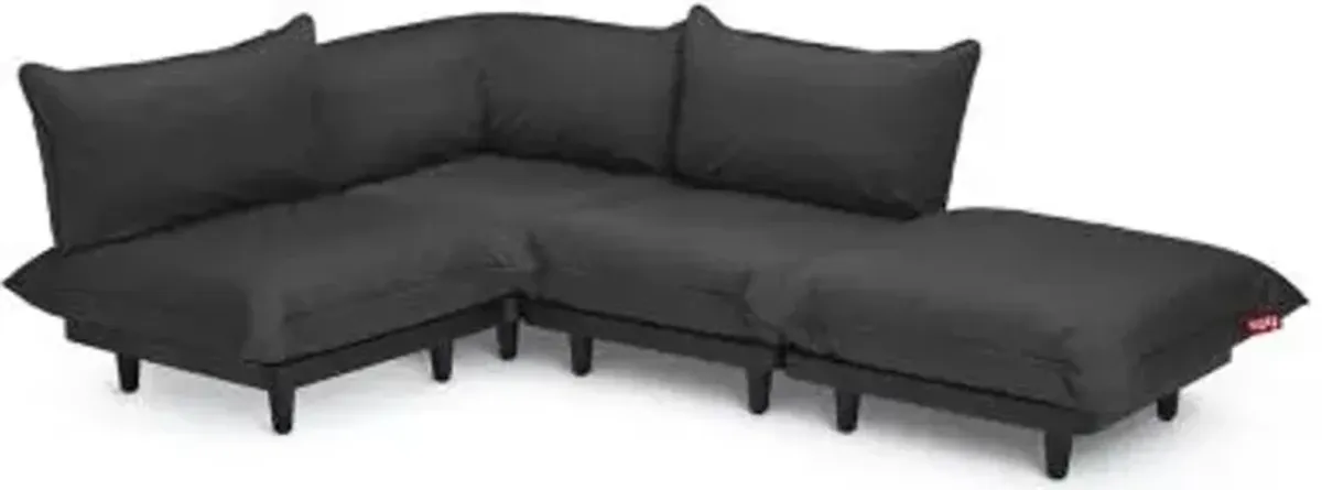 Paletti Outdoor 4 Piece Modular Sectional Sofa