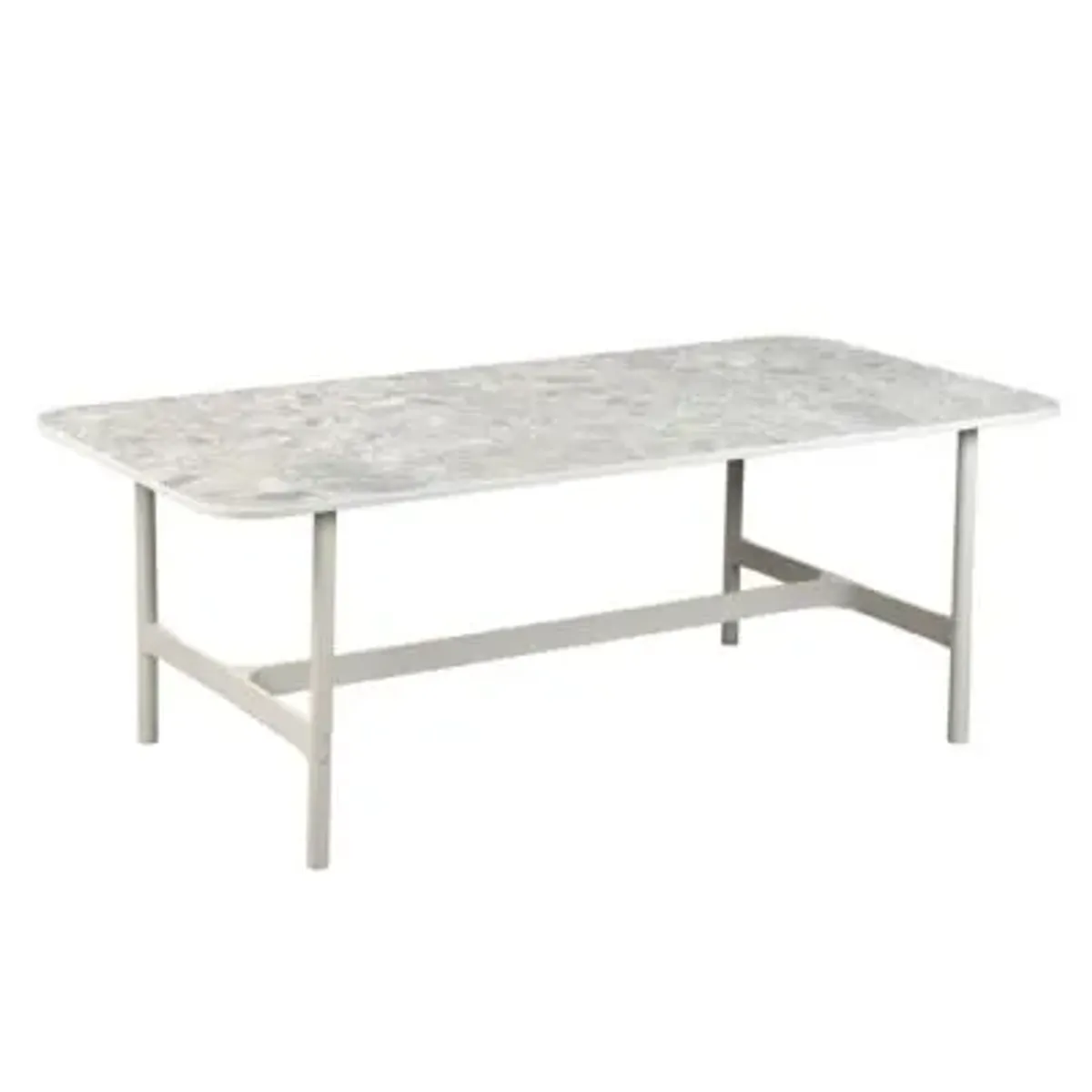 Twist Outdoor Coffee Rectangular Table