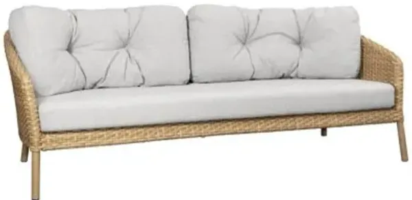 Ocean Large 3-Seater Outdoor Sofa with Cushion Set