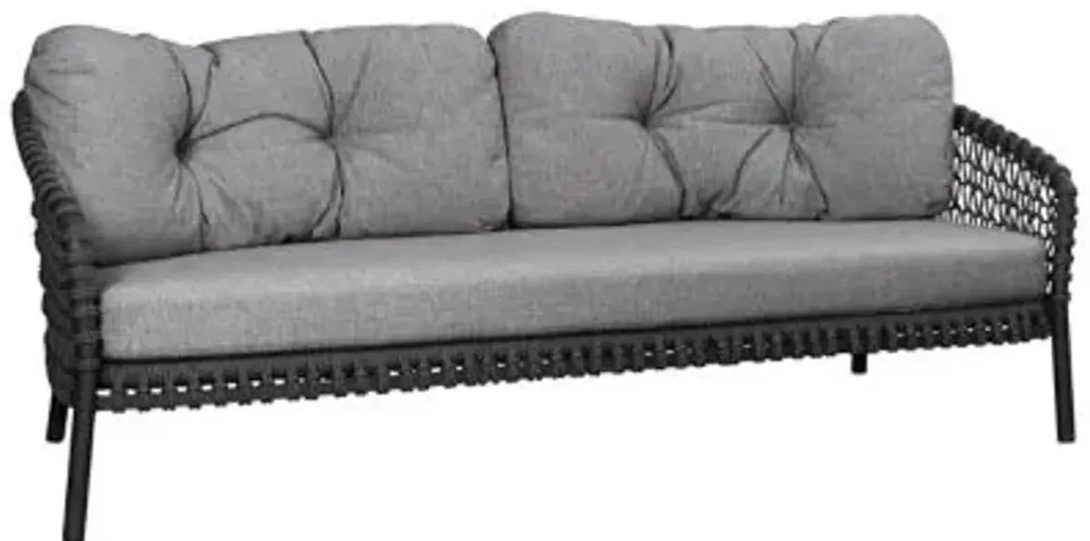 Ocean Large 3-Seater Outdoor Sofa with Cushion Set