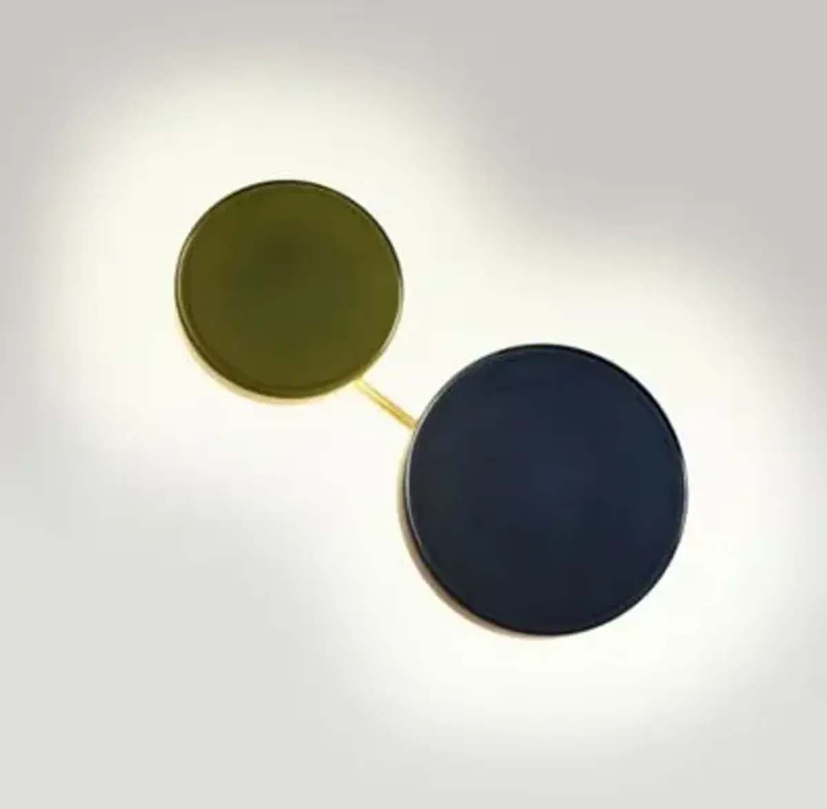 Caramel LED Wall Sconce with Disk